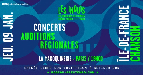 INOUïS2020 | Auditions Ile de France Chanson